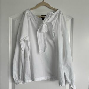 Oscar de la Renta Girls White Top Size 12Y